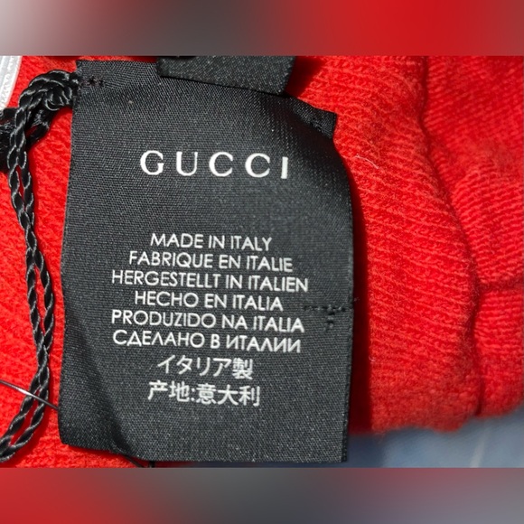 GUCCI JOAN BEANIE WOOL HAT HAIR ACCESSORIES TURBAN HEADBAND TAGS-ATTACHED - Picture 10 of 10